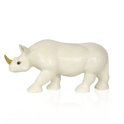 Online Rhinocéros ivoire & or Émaux de Longwy Animaux|Animaux Cristal