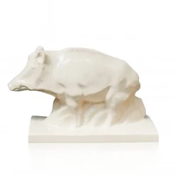 Clearance Sanglier art déco Faïence de Lunéville Lunéville