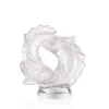 Outlet Sculpture 2 poissons lalique Sculptures Et Figurines|Bestiaire