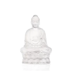 Online Sculpture bouddha grand modèle lalique Sculptures Et Figurines|Symboles Religieux Cristal