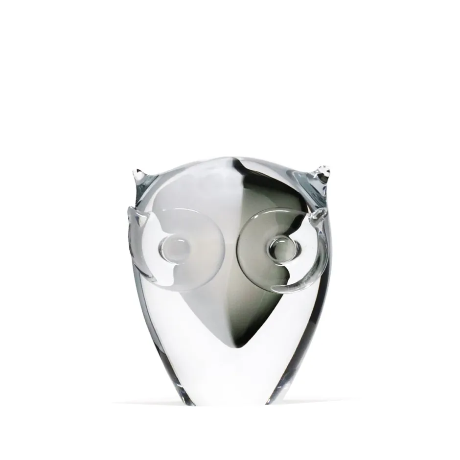 Best Sculpture chouette cristal blanc Animaux Cristal|Bestiaire