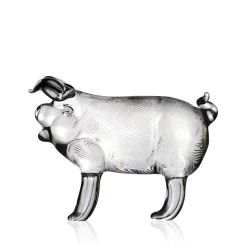 Best Sculpture cochon cristal zodiaque chinois Bestiaire|Animaux Cristal