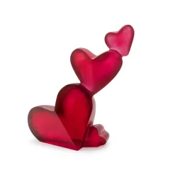 Hot Sculpture cœur passion daum Editions D’Art|Éditions D’Art Cristal