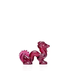 New Sculpture dragon ambre lalique Sculptures Et Figurines|Animaux Cristal