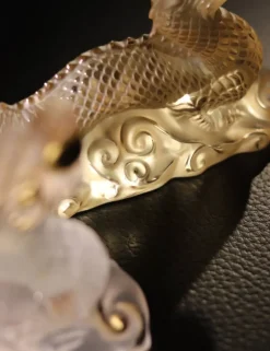 Sculpture dragon Tianlong Lalique Sculptures Et Figurines|Animaux Cristal
