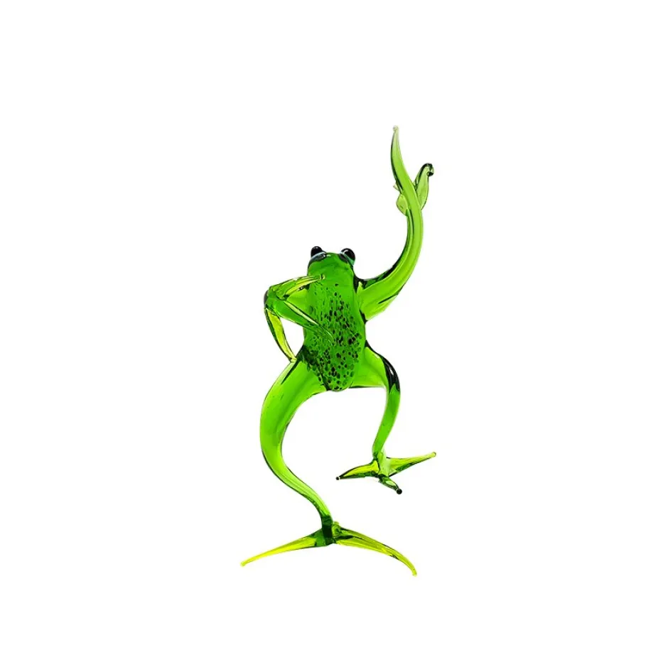 Clearance Sculpture grenouille humoristique Bestiaire|Animaux Cristal