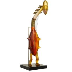Sale Sculpture harpe rituelle branly museum Daum Editions D’Art|Éditions D’Art Cristal