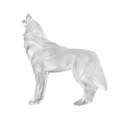 Sale Sculpture loup incolore lalique Bestiaire|Sculptures Et Figurines