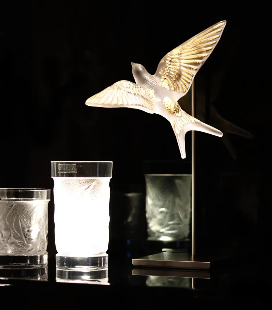 Discount Sculpture murale hirondelle ailes levées lalique Sculptures Et Figurines|Bestiaire