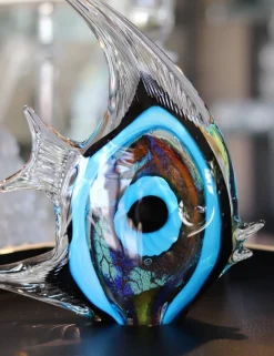 Sale Sculpture poisson œil de Neptune Animaux Cristal|Sculptures Cristal