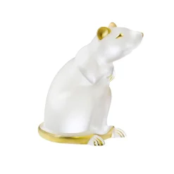Clearance Sculpture rat lalique Animaux Cristal|Sculptures Et Figurines