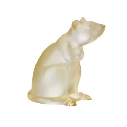 Clearance Sculpture rat lalique Animaux Cristal|Sculptures Et Figurines