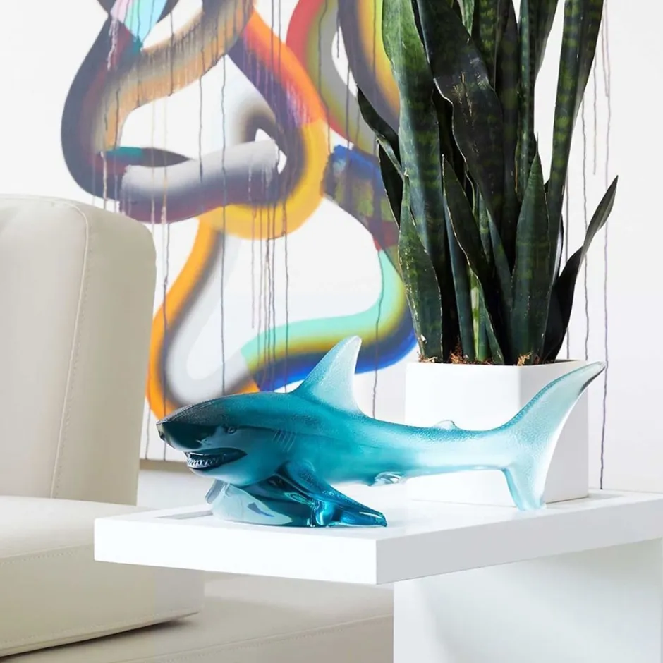 Online Sculpture requin grand modèle lalique Sculptures Et Figurines|Bestiaire