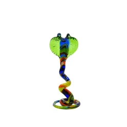 Outlet Sculpture serpent cobra humoristique Bestiaire|Animaux Cristal