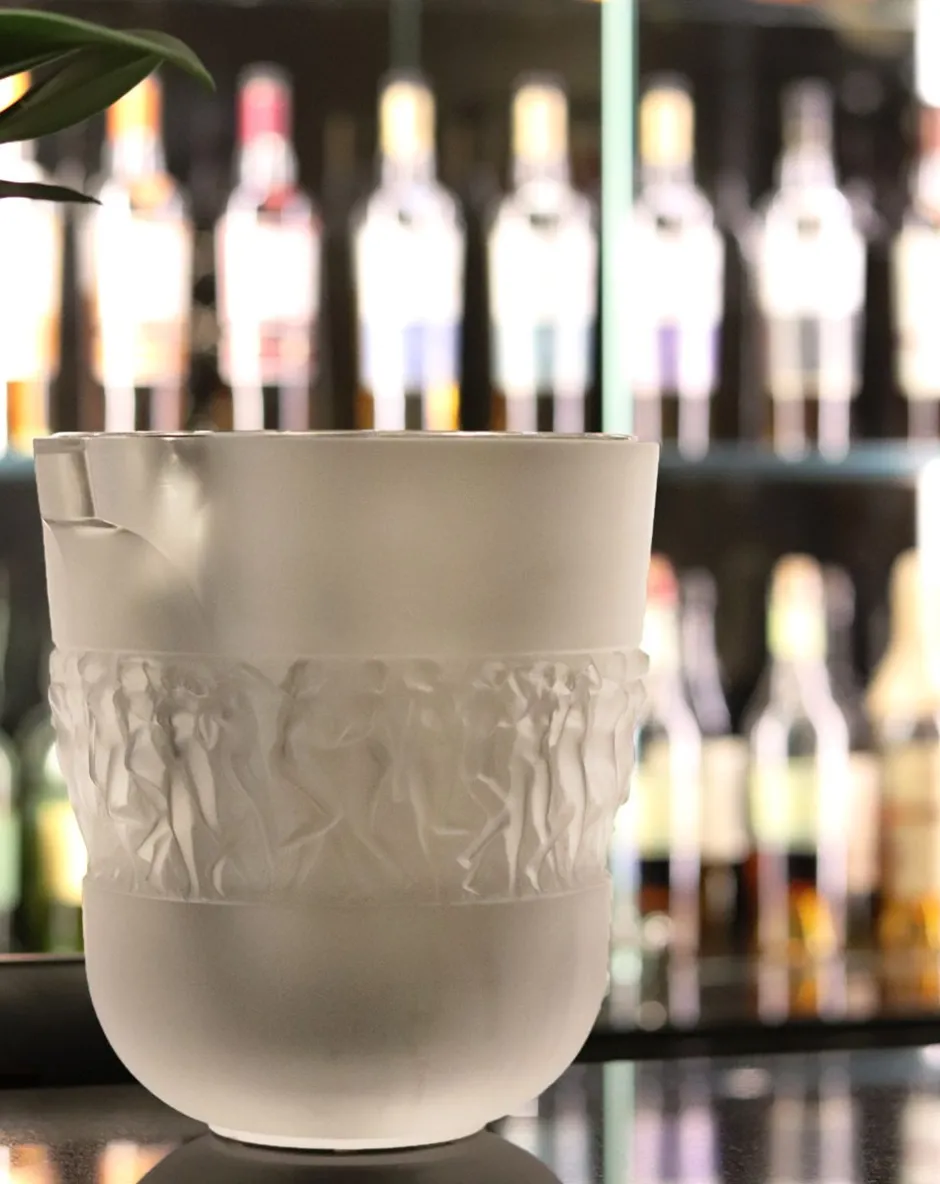 Online Seau à champagne bacchantes lalique Art De La Table|Accessoires Table Cristal