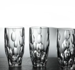 Set 4 chopes cristal sphere Verre À Bière|Art De La Table