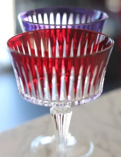 Online Set 6 coupes champagne couleur timeless Coffrets Verres Cristal|Flûte Champagne