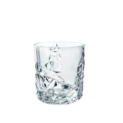 Outlet Set 4 Gobelets cristal sculpture Verre À Eau|Coffrets Verres Cristal