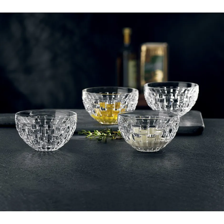 Hot Set 4 Mini coupelles cristal bossa nova Coupelles Cristal|Coupes, Coupelles Et Photophores