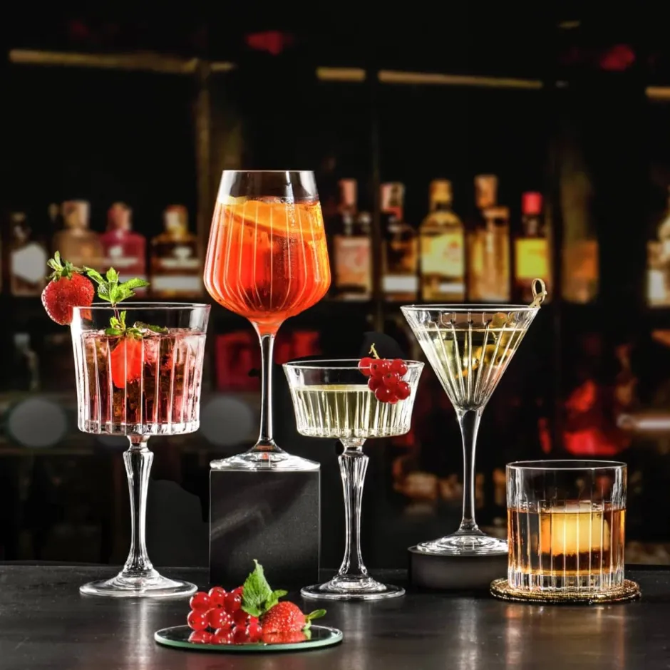 Discount Set 4 Verres à vin cristal clair timeless Art De La Table|Verre À Vin