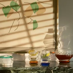 Discount Set 2 Whimsy bleu verre à whisky Reflections Copenhagen Verre À Whisky|Verre