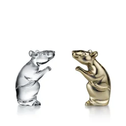 Souris zodiaque baccarat Bestiaire|Figurines Miniature Cristal