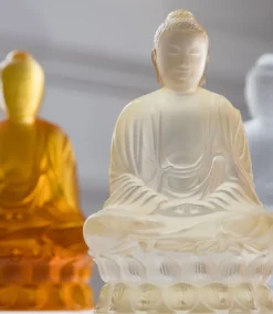 Sale Statuette petit bouddha lalique Sculptures Et Figurines|Symboles Religieux Cristal