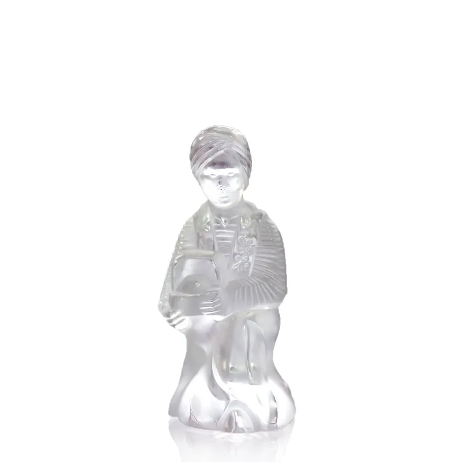 Online Statuette roi mage melchior lalique Sculptures Et Figurines|Sculptures Cristal
