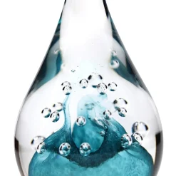 Outlet Sulfure goutte bulle cristal turquoise Décoration|Sulfures Cristal