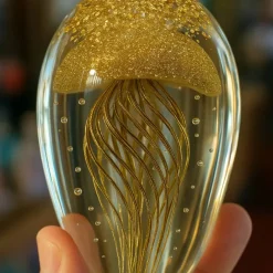 Hot Sulfure Méduse or Décoration|Sulfures Cristal