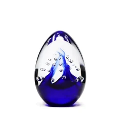 Best Sulfure oeuf bulle cristal bleu Décoration|Sulfures, Presse-Papiers Cristal