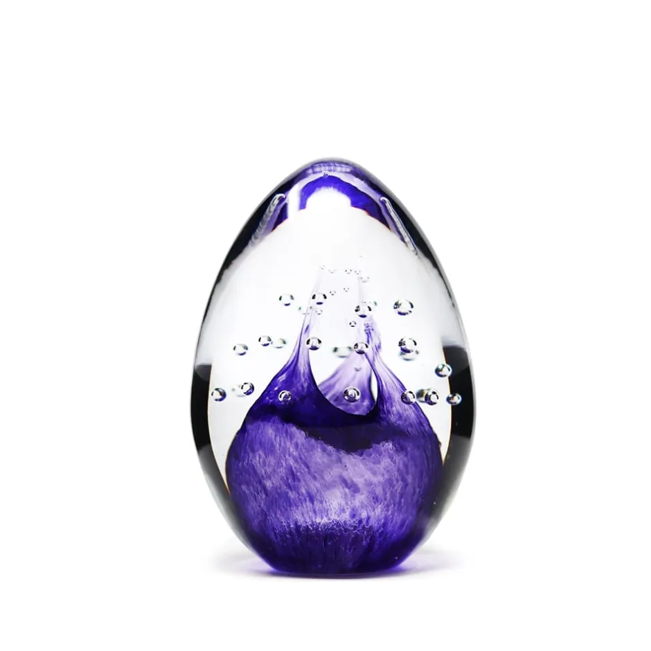 Hot Sulfure oeuf bulle cristal violet Sulfures Cristal|Sulfures, Presse-Papiers