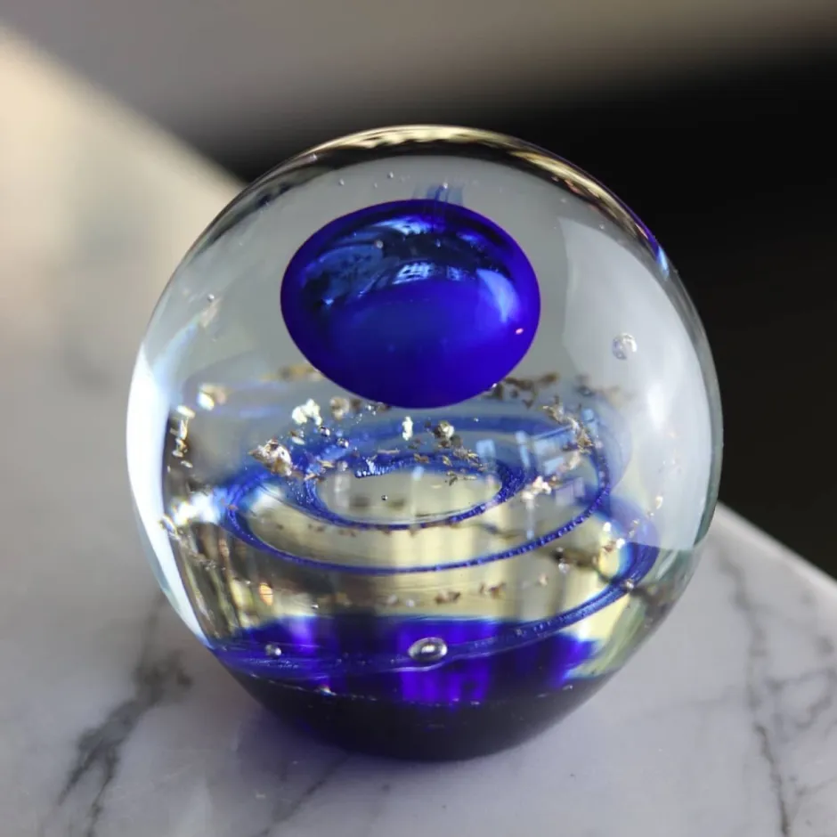 Sale Sulfure voie lactée bleu Sulfures Cristal|Sulfures, Presse-Papiers Cristal