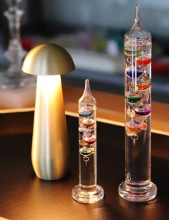 Outlet Thermomètre décoratif de Galilée en verre Décoration|Sculptures Cristal