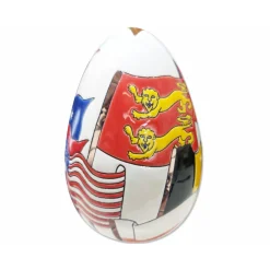 Best Œuf D-Day Émaux de Longwy 200 ex Éditions D’Art Cristal|Sulfures, Presse-Papiers Cristal