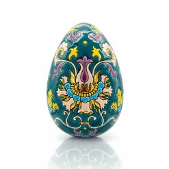 Clearance Œuf Siam Flowers Pâques Émaux de Longwy Œufs|Sulfures Cristal