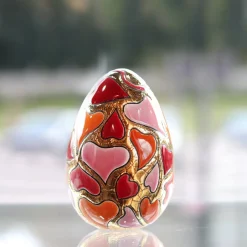 Best Œuf sweat heart Émaux de Longwy Éditions D’Art Cristal|Sulfures Cristal