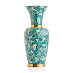 Sale Vase à Col PM héritage Vert Émaux de Longwy Éditions D’Art Cristal|Vases & Boules