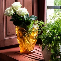 Best Vase bacchantes ambre lalique Vases|Vases Cristal Couleur