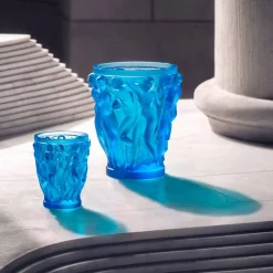 Online Vase bacchantes bleu lalique Vases|Vases Cristal Clair