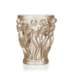 Vase bacchantes lustré or lalique Vases|Vases Cristal Couleur