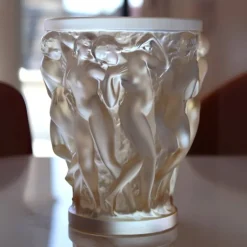 Vase bacchantes lustré or lalique Vases|Vases Cristal Couleur