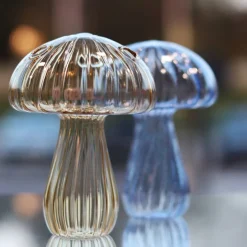 Discount Vase champignon verre or Vases|Vases Cristal Clair