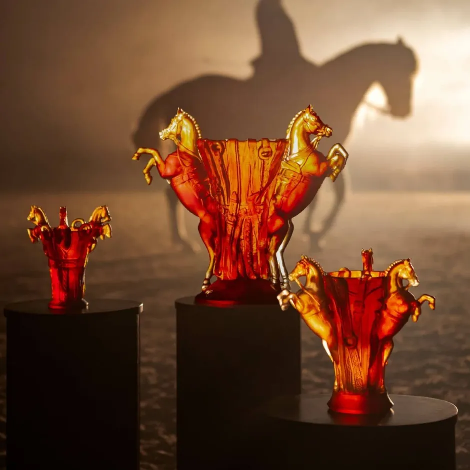 Clearance Vase cheval pm Rêve Équestre Daum Vases|Editions D’Art