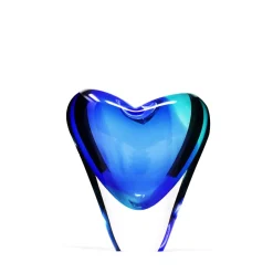 Vase coeur cristal de bohême gm Vases