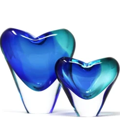 Vase coeur cristal de bohême gm Vases