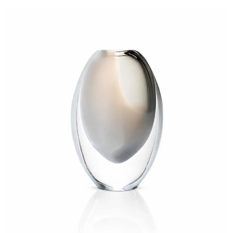 Sale Vase cristal ovale blanc Vases