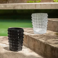 New Vase croco Lalique Vases|Vases Cristal Couleur