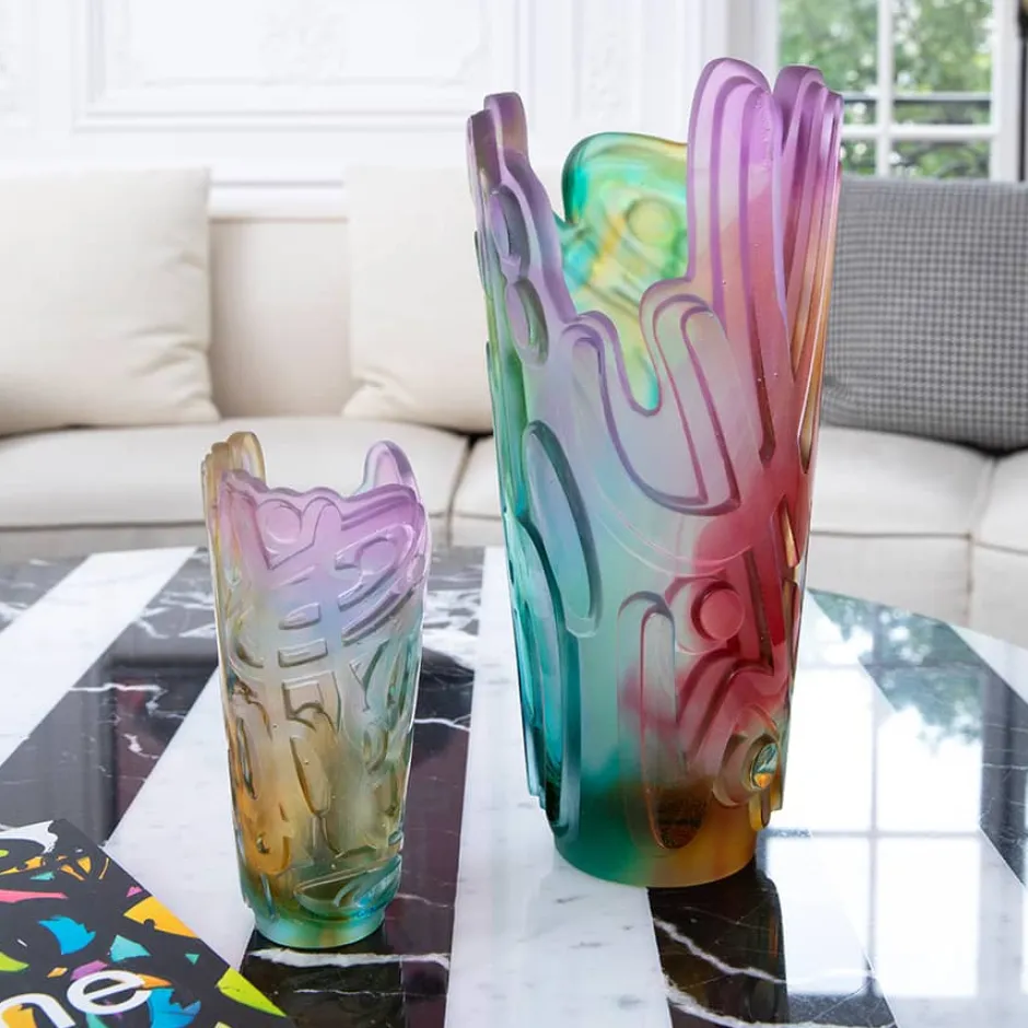 Online Vase crystal rock i jonone daum Vases|Editions D’Art