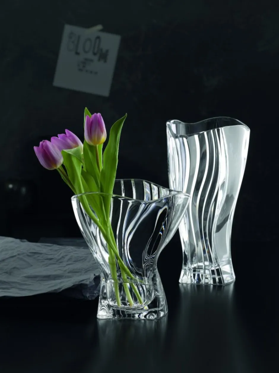 Online Vase curve cristal Vases Cristal Clair|Vases
